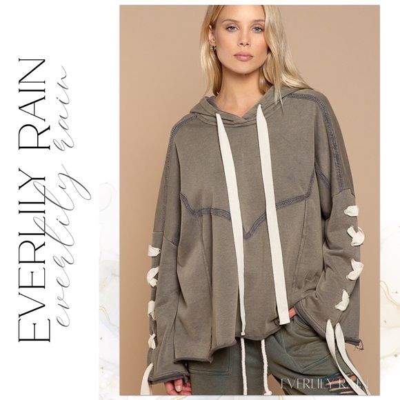 POL Tops - LAST ONE! POL French Terry Hoodie
